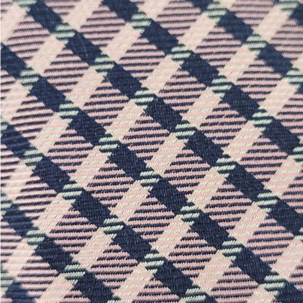 Tommy Hilfiger Necktie‎ Gift Silk Gingham Plaid Pink Black Mens Classic Tie